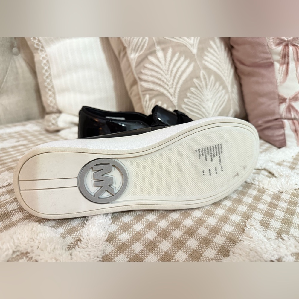 Michael Kors Black Slip-On Sneakers - Picture 4 of 4